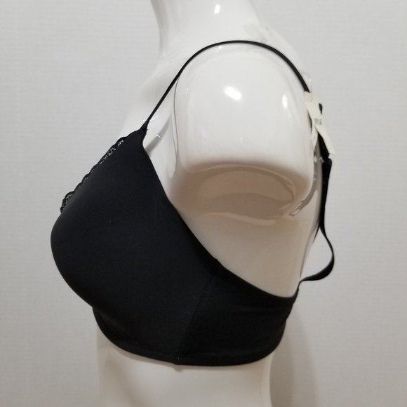 Aerie bra 36C NWT Real Happy Wireless floral lace trim racerback convertible - Picture 2 of 14